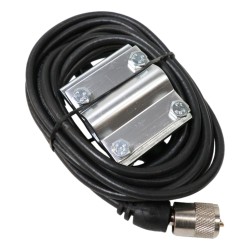 CB Radio Mount With Cable Double Groove