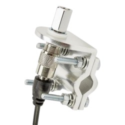 CB Radio Mount With Cable Double Groove