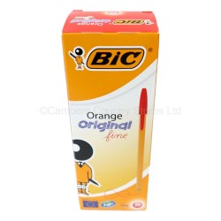 Bic Original Orange Ball Pen 20 Pack