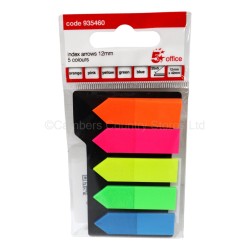 5 Star Office Index Flags 12 x 42mm 5 x 20 Pack