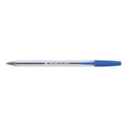 5 Star Office Ball Pen Clear Barrel 50 Pack