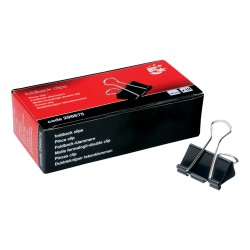 5 Star Office Foldback Bulldog Clips 12 Pack