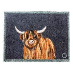 HugRug Country Mat Highland Cow