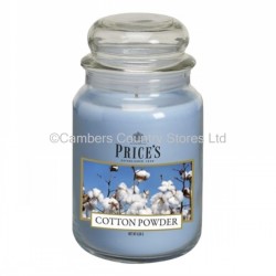Prices Large Candle Jar Cotton Powder
