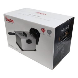 Swan Deep Fat Fryer Stainless Steel 3 Litre
