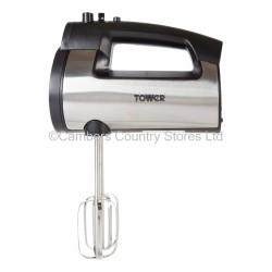 Tower Hand Mixer 300w Stainless Steel