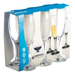 Ravenhead Flute Glasses 22cl 6 Pack