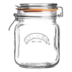 Kilner Clip Top Jar Square