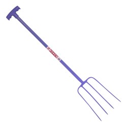 Red Gorilla Manure Fork 4 Prong T Handle