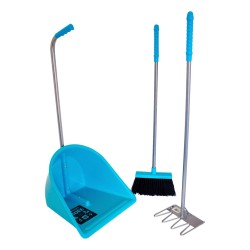 Red Gorilla Tidee Companion Set With Rake & Brush