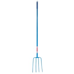 Red Gorilla Manure Fork 4 Prong Straight Handle 48"
