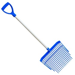 Red Gorilla Bedding Fork Short D Handle