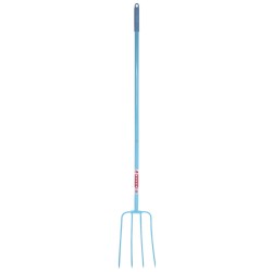 Red Gorilla Manure Fork 4 Prong Straight Handle 48"