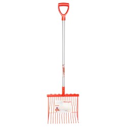 Red Gorilla Riddler Shavings Fork D Handle