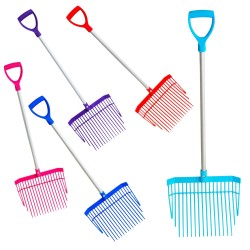 Red Gorilla Bedding Fork Short D Handle