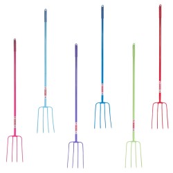 Red Gorilla Manure Fork 4 Prong Straight Handle 48"