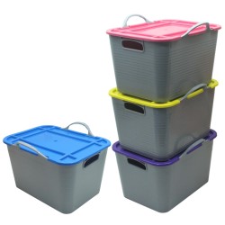 Red Gorilla Stack N Store Tub & Lid 25 Litre