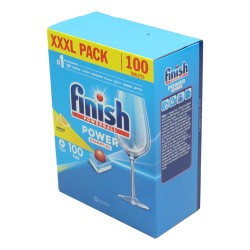 Finish Powerball Dishwasher Tablets 100 Pack Lemon