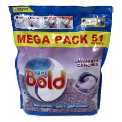 Bold All in 1 Pods Lavender & Camoile 51 Wash Pack