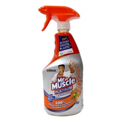 Mr Muscle Platinum Bathroom Shine Mandarin 750ml