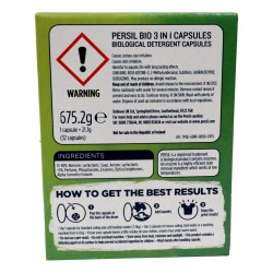 Persil 3 In 1 Washing Capsules Bio 38w