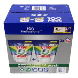Ariel All in 1 Pods Colour 100 Wash Pack