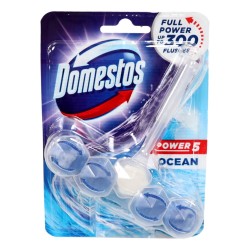 Domestos Power 5 Toilet Rim Block Ocean