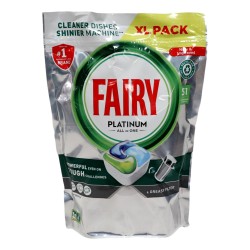 Fairy Platinum Dishwasher Tablets 51 Pack