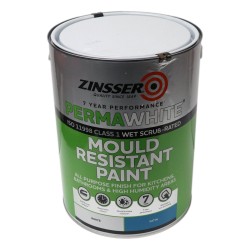 Zinsser Permawhite Mould Resistant Paint Satin