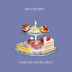 Sally Scaffardi Design Card Gonna Need Your Big Pants