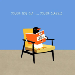 Sally Scaffardi Design Card Not Old Youre Classic