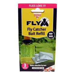 Zero In Outdoor Fly Trap Bait Refill 3 x 4g