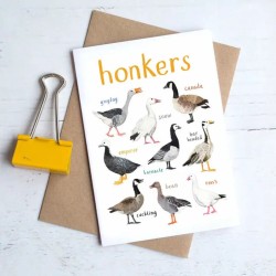 Sarah Edmonds Greeting Card Honkers