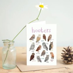Sarah Edmonds Greeting Card Hooters