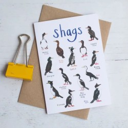Sarah Edmonds Greeting Card Shags