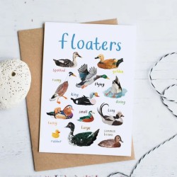 Sarah Edmonds Greeting Card Floaters