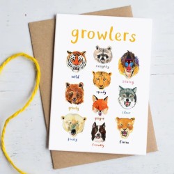 Sarah Edmonds Greeting Card Growlers