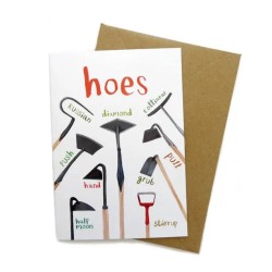 Sarah Edmonds Greeting Card Hoes