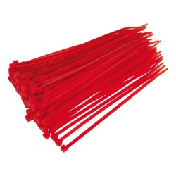 Sealey Cable Ties Coloured 4.8mm x 200mm