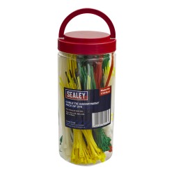 Sealey Cable Tie Assortment 375 Pack