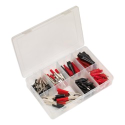 Sealey Crocodile Clip Assortment 60 Pack