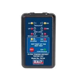 Sealey Trailer Towing Socket Wiring Tester 7 & 13 Plug