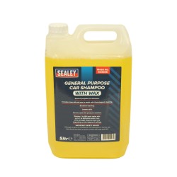 Sealey Car Shampoo With Wax 5 Litre