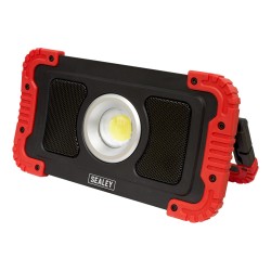 Sealey Wireless Speaker 20w Work Light & Power Bank