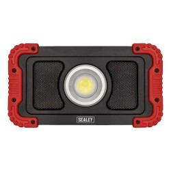 Sealey Wireless Speaker 20w Work Light & Power Bank