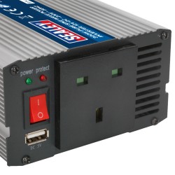 Sealey Pure Sine Wave Power Inverter 300w 12v DC - 230v
