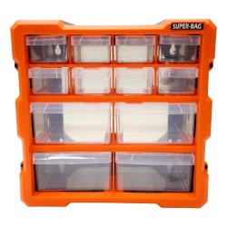 Sealey Parts Cabinet Storage Organiser 12 Drawer