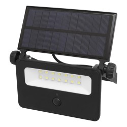 Sealey LED Solar Floodlight Extra Slim 16w 1600lm
