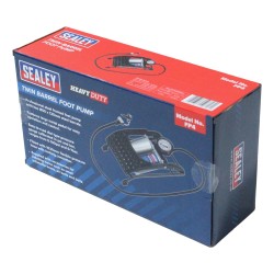 Sealey Heavy Duty Twin Barrel Foot Pump