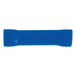 Sealey Terminals 100 Pack Butt Connector 4.5mm Blue